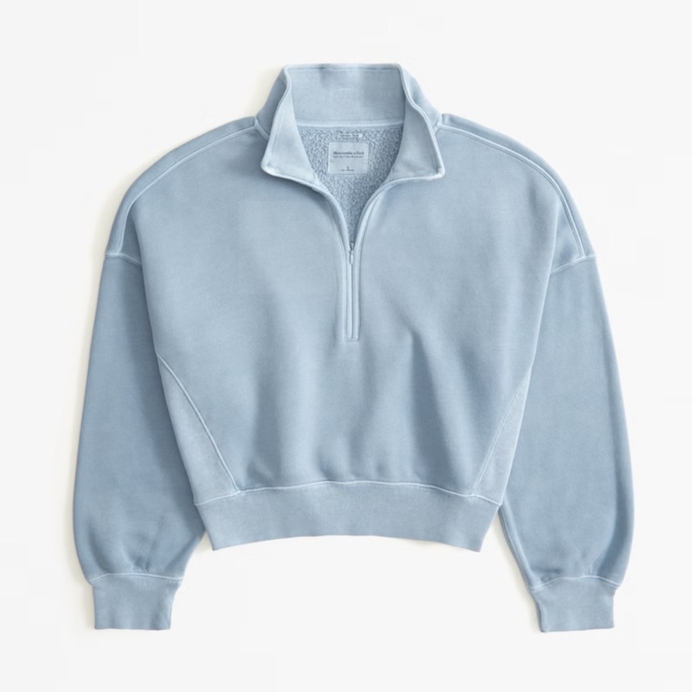 Abercrombie Essential Sunday Half Zip - Picture 2 of 9